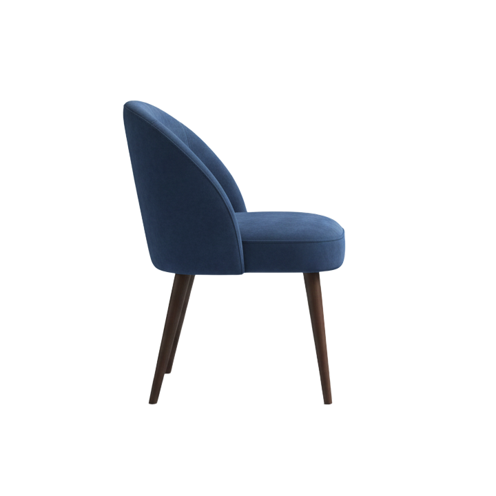 Chaise rembourrée Velvet Lyon