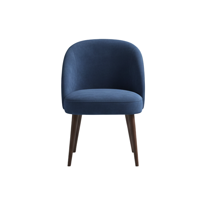Chaise rembourrée Velvet Lyon