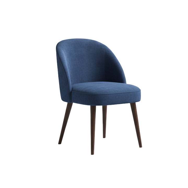 Chaise rembourrée Velvet Lyon