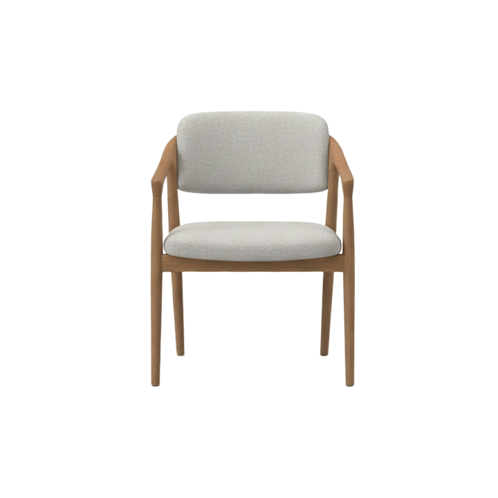 Chaise scandinave en bois Fjord
