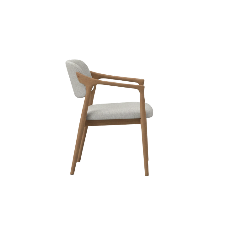 Chaise scandinave en bois Fjord