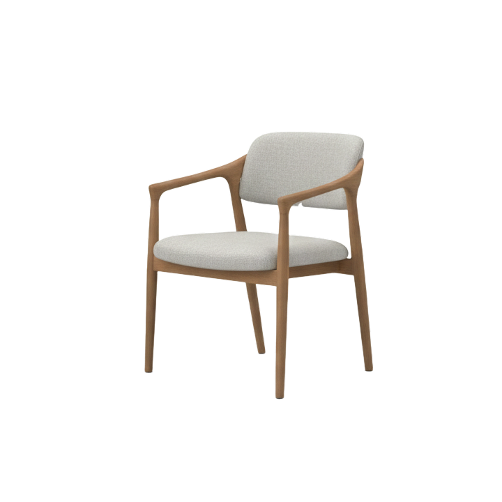 Fjord Scandinavian wooden chair