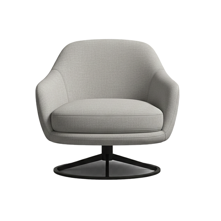 Fauteuil lounge pivotant Nova