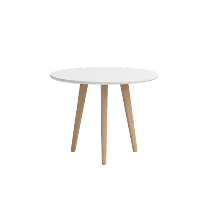 Table ronde blanche Stockholm