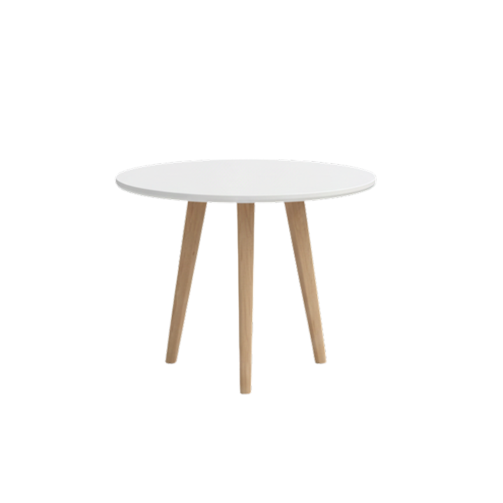 Table ronde blanche Stockholm