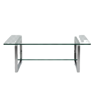 Table basse en verre Crystal
