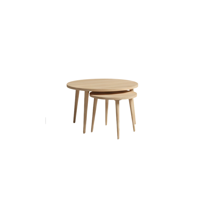 Fjord Scandinavian nesting coffee tables